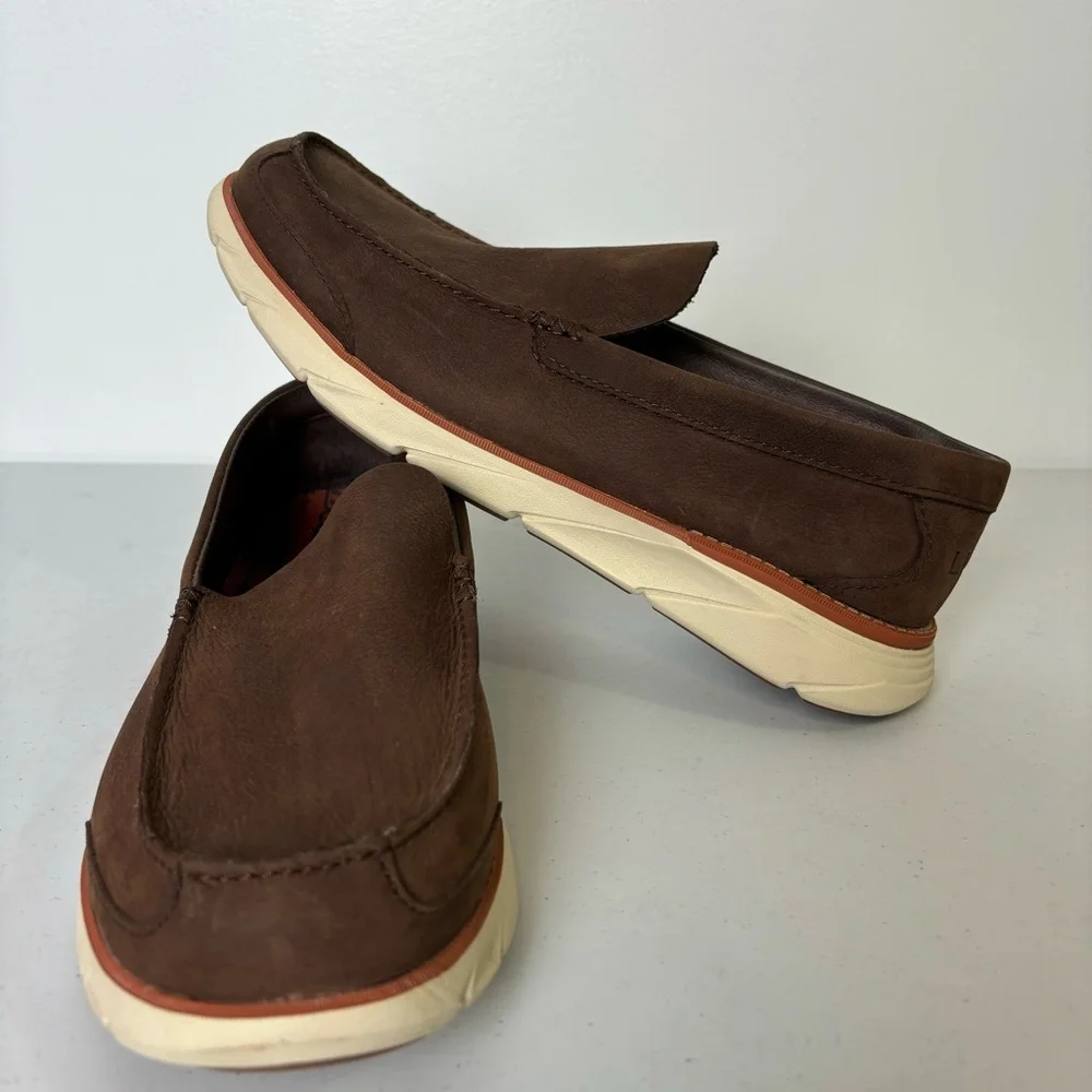 L.L. Bean Men’s Kennebec Leather Slip-on Shoes